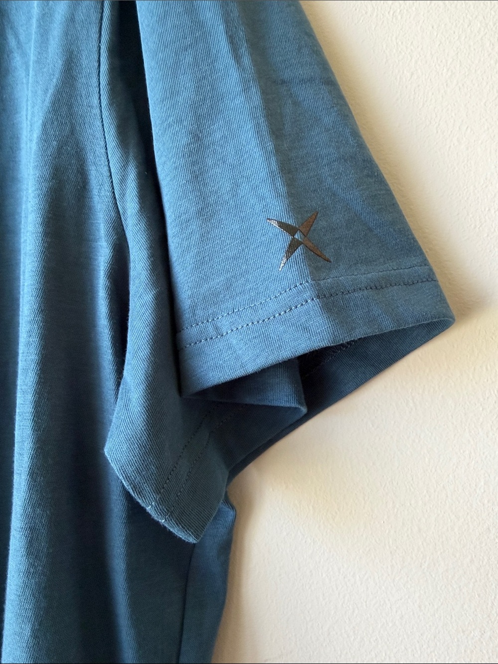GSTQ Slate Blue / Black Colorblock Short Sleeve Mens Size Large - Picture 4 of 9